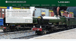 Desktop Screenshot of denverlightrailway.co.uk
